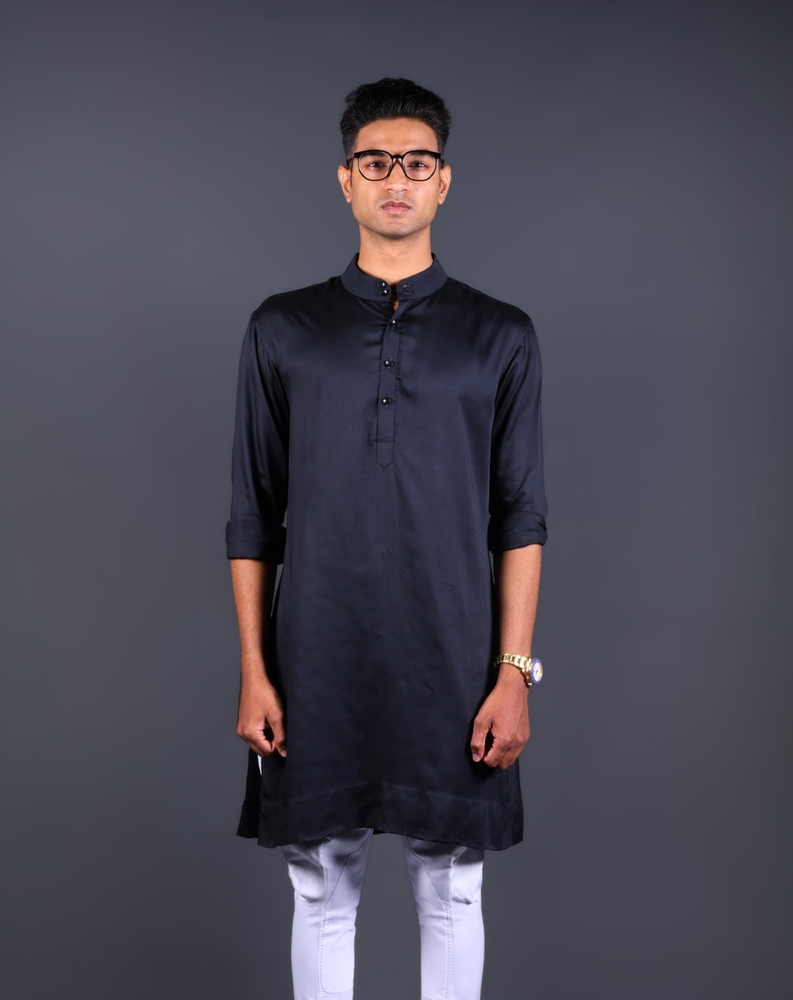 Navy Kurta Pajama