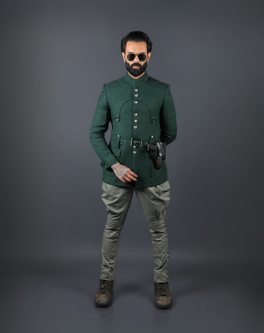 Green Hunting Coat
