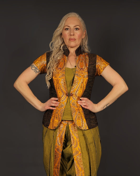 Paisley Indo-western Fusion Set