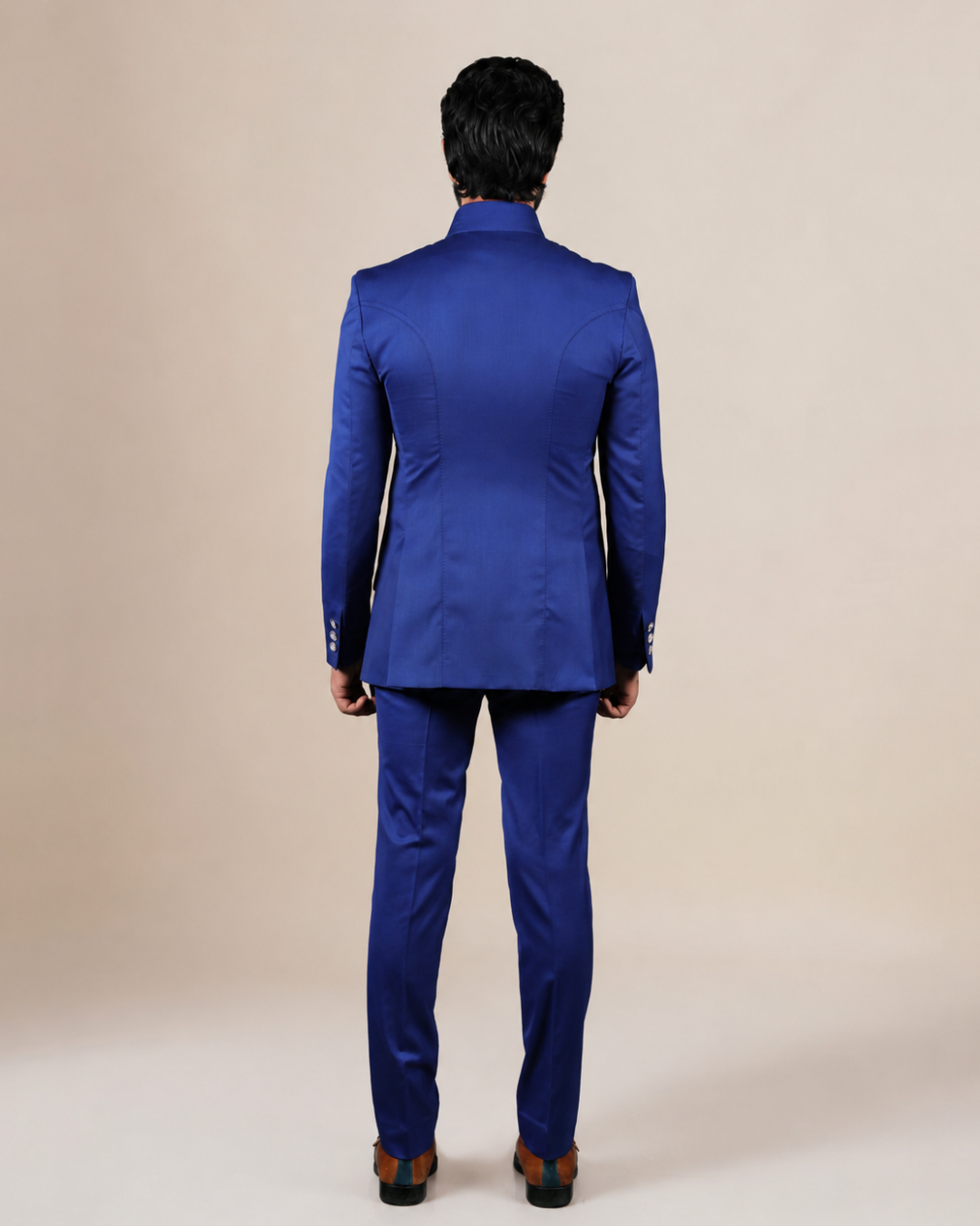 Royal Blue Bandhgala Suit