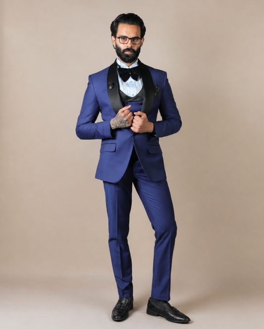 Royal Blue Tuxedo Suit