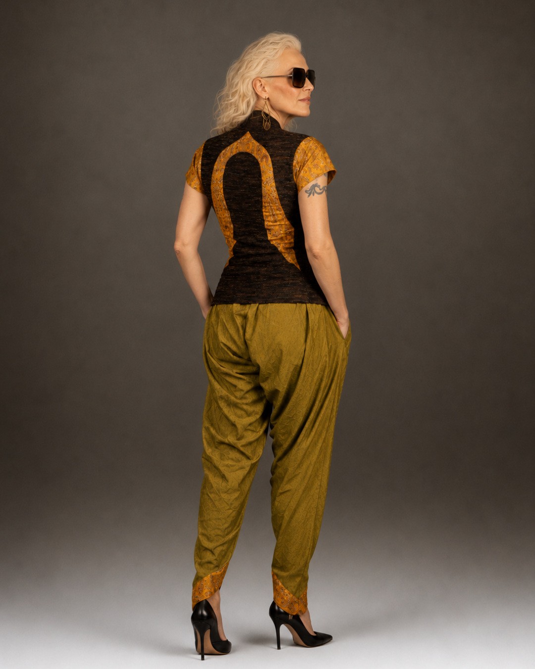 Paisley Indo-western Fusion Set