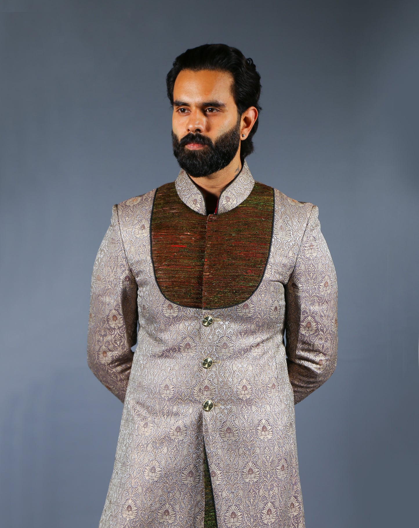 Peacock Sherwani