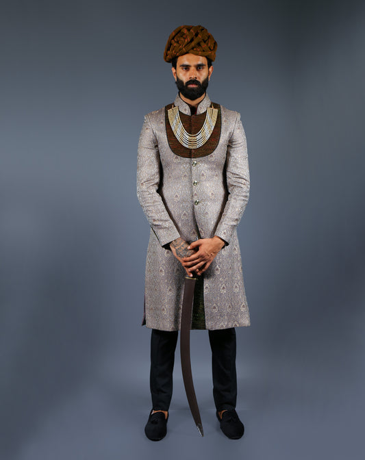 Peacock Sherwani
