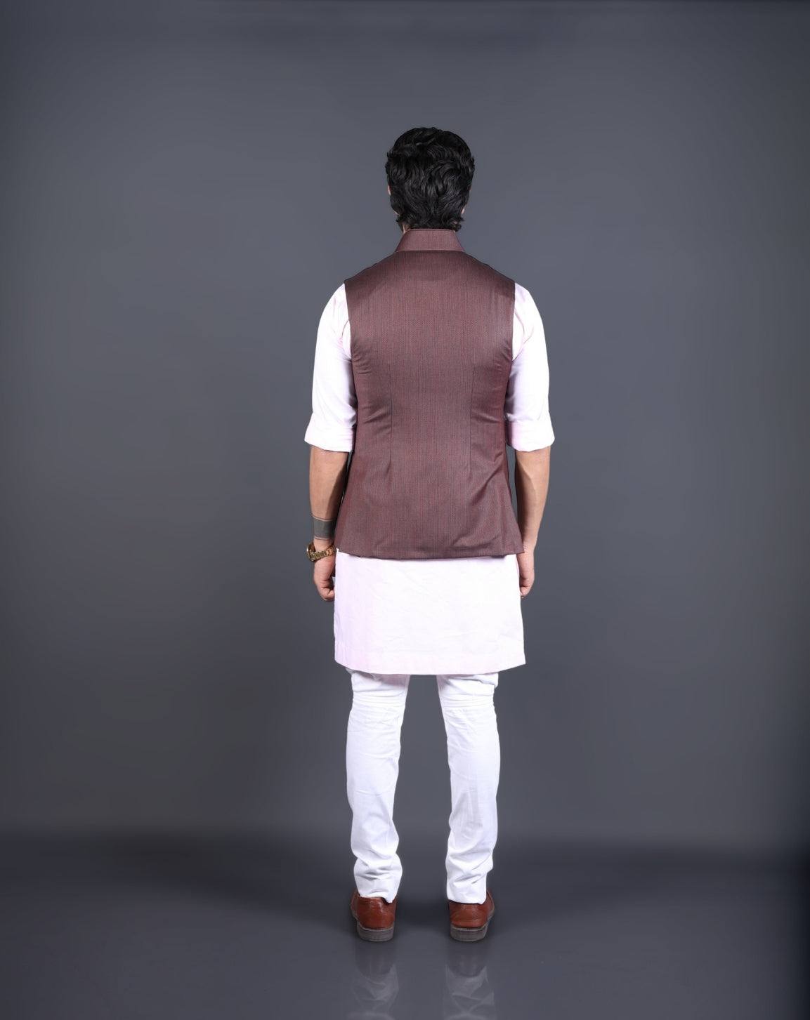 Brown Nehru Jacket