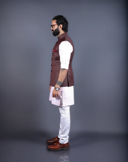 Brown Nehru Jacket