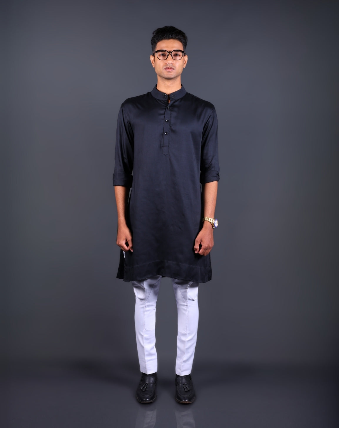 Navy Kurta Pajama