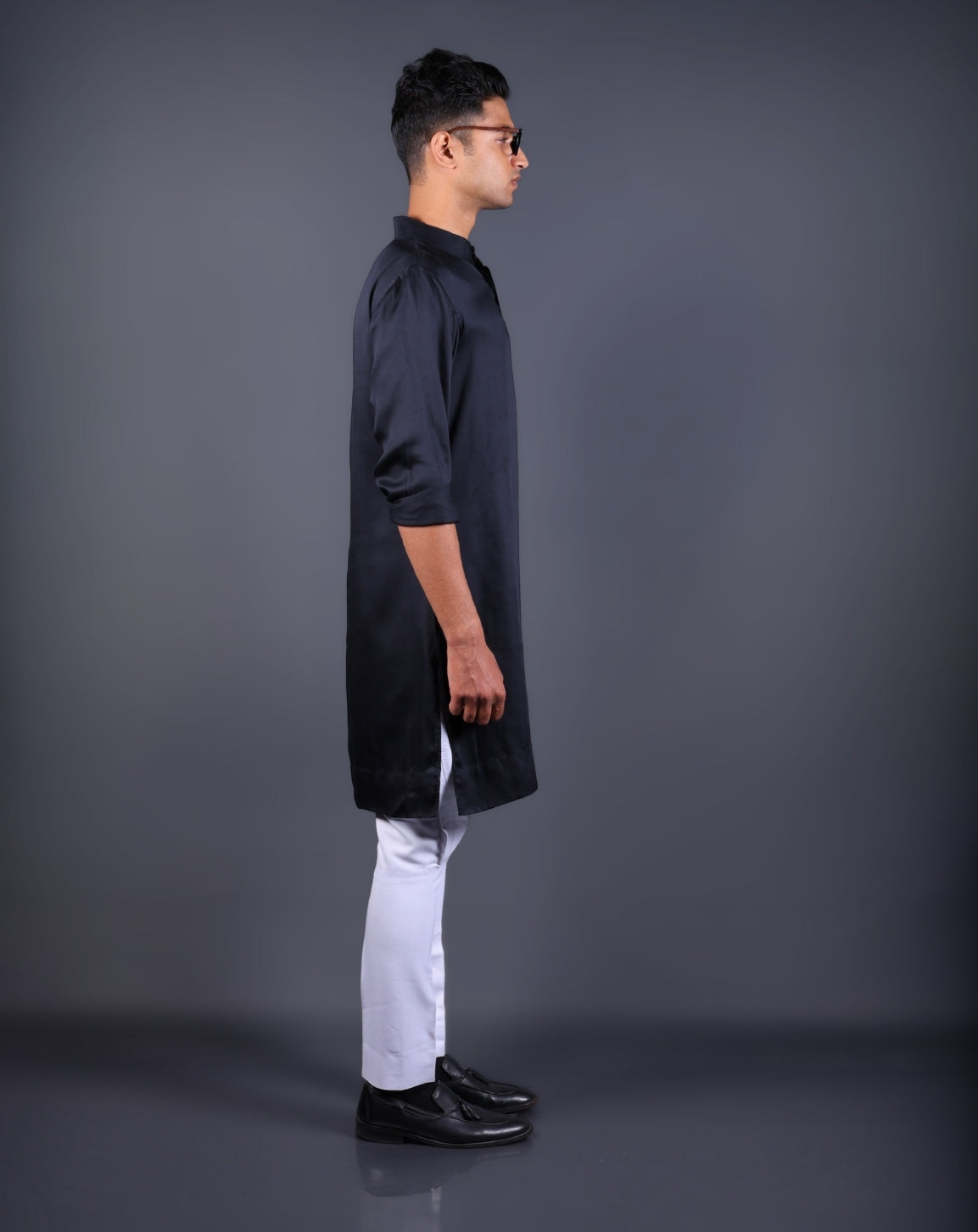 Navy Kurta Pajama