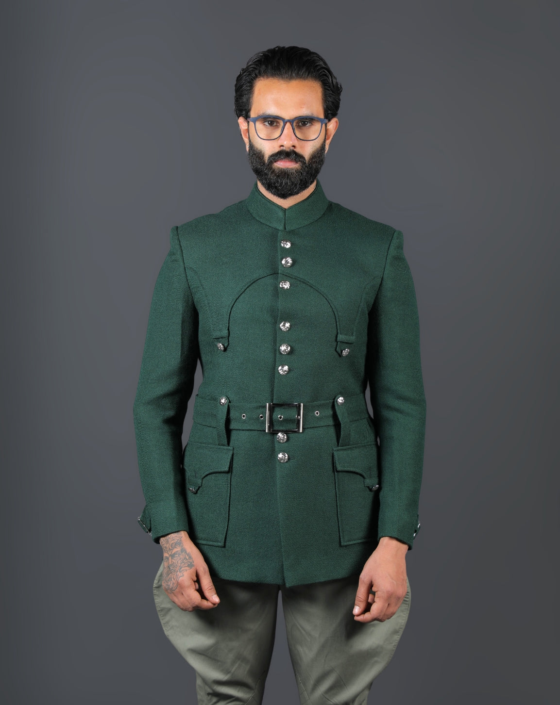 Green Hunting Coat