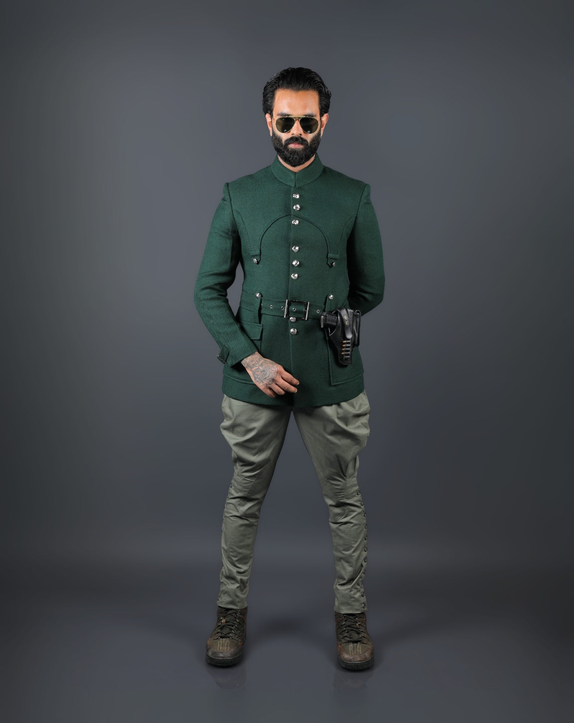 Green Hunting Coat