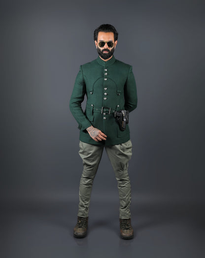 Green Hunting Coat