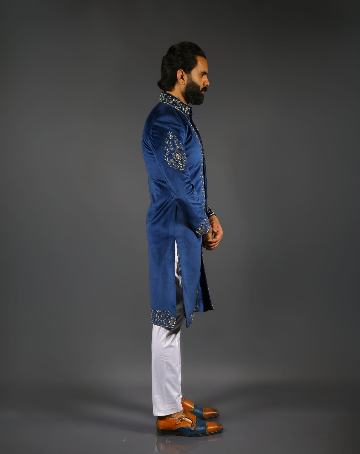 Blue Sherwani