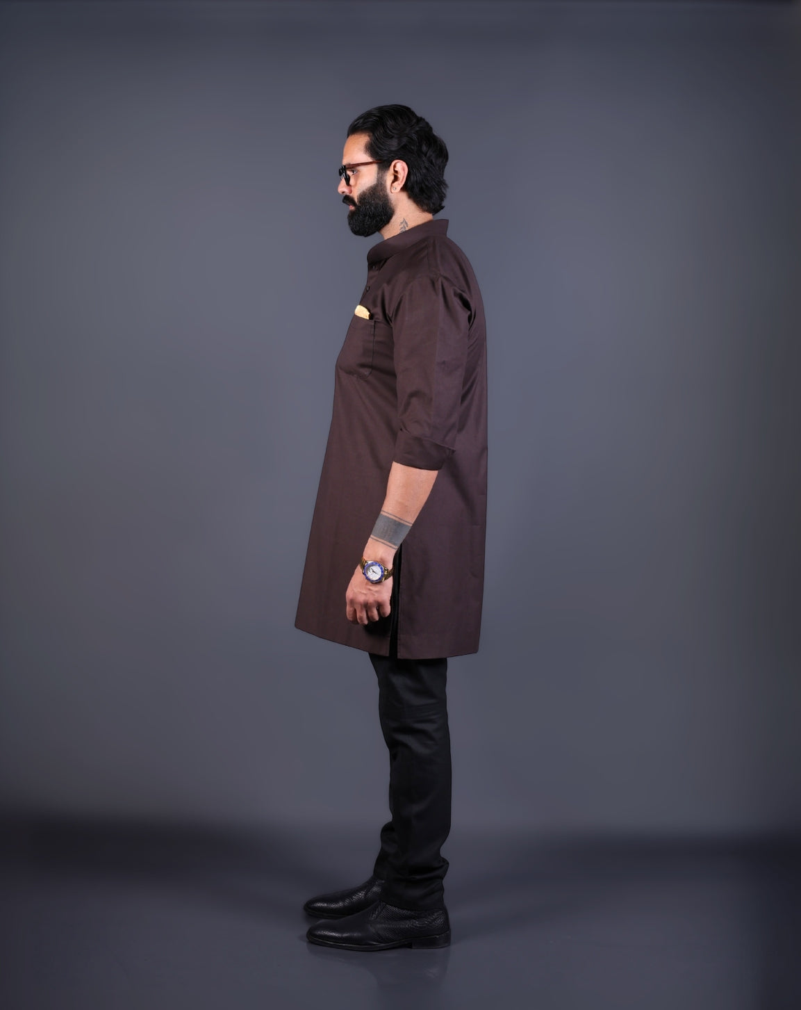 Brown kurta Pajama