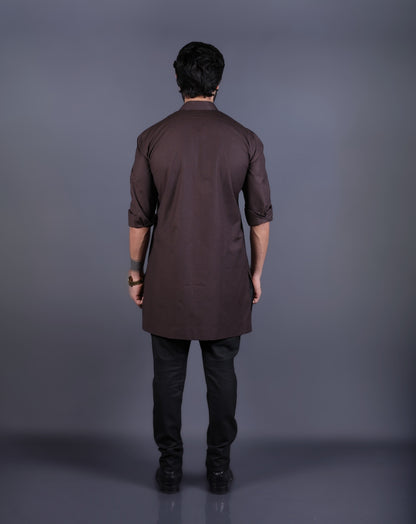 Brown kurta Pajama