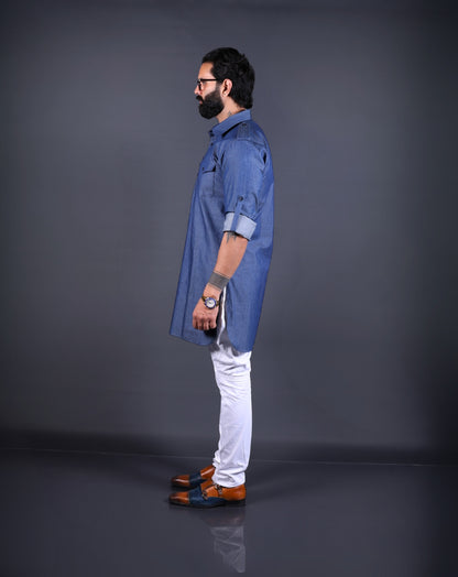 Blue Kurta Pajama