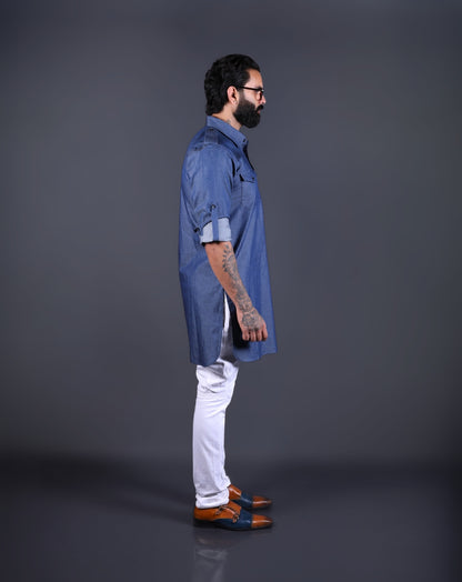 Blue Kurta Pajama