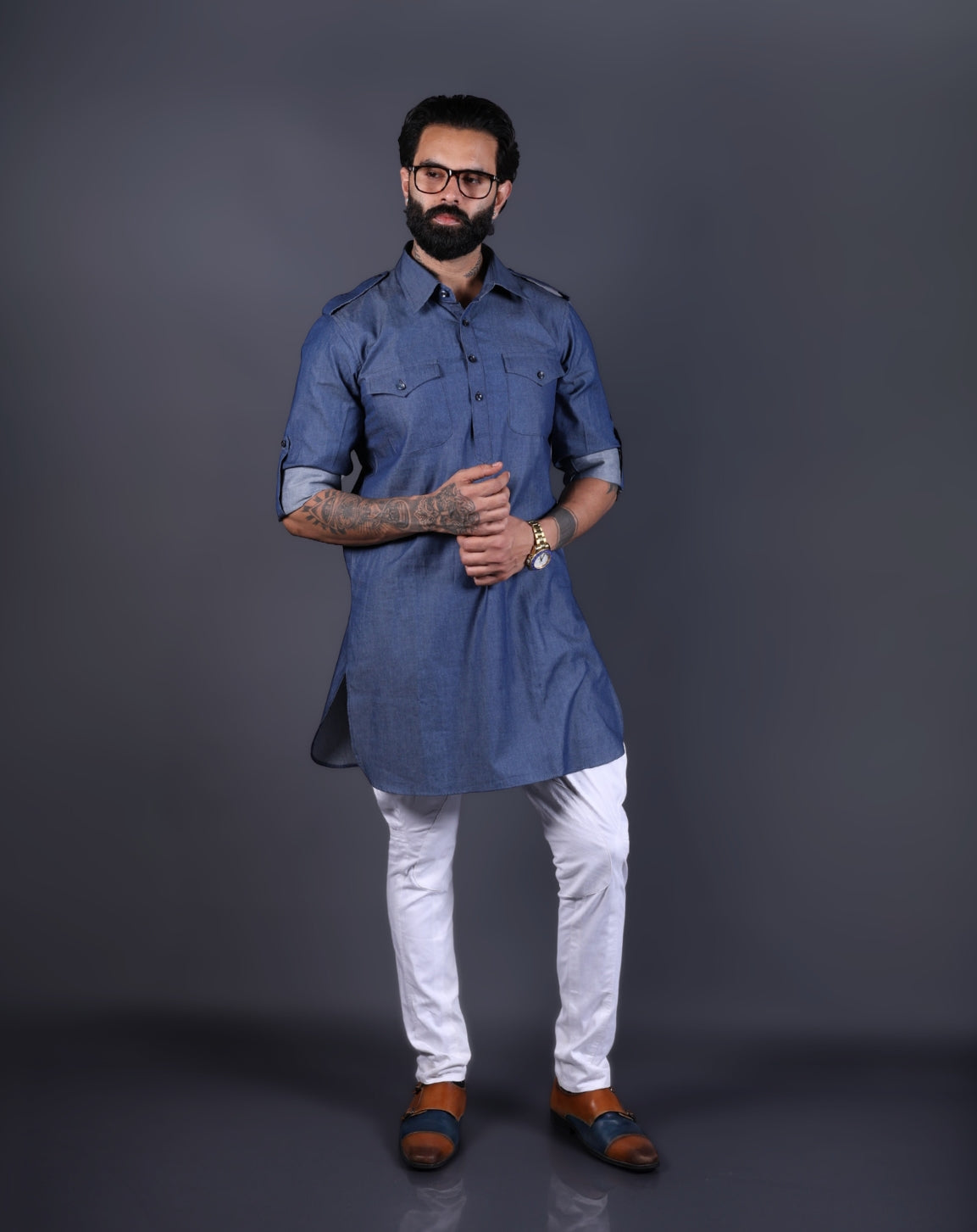 Blue Kurta Pajama