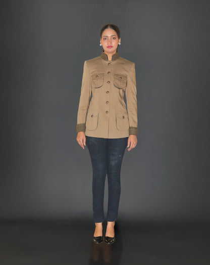 Four Pocket Hunting Bandhgala