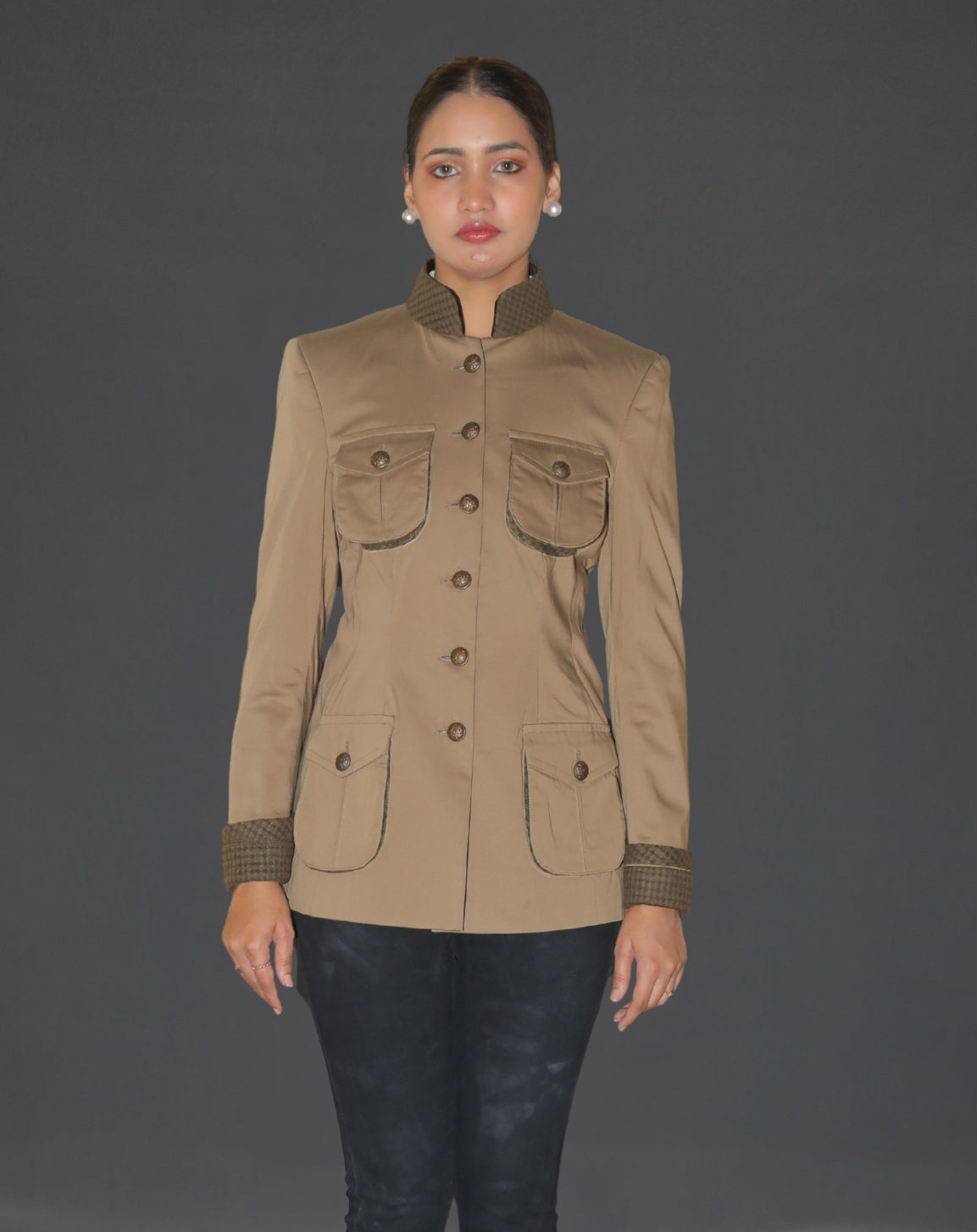 Four Pocket Hunting Bandhgala