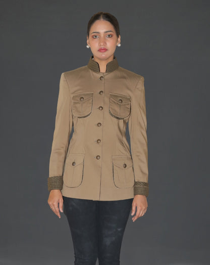 Four Pocket Hunting Bandhgala