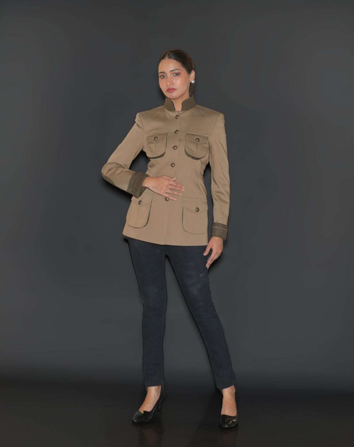 Four Pocket Hunting Bandhgala