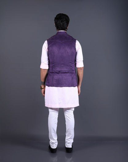 Purple Nehru Jackets