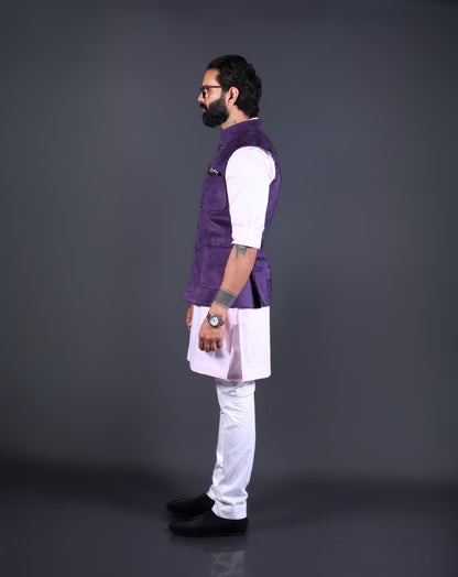 Purple Nehru Jackets