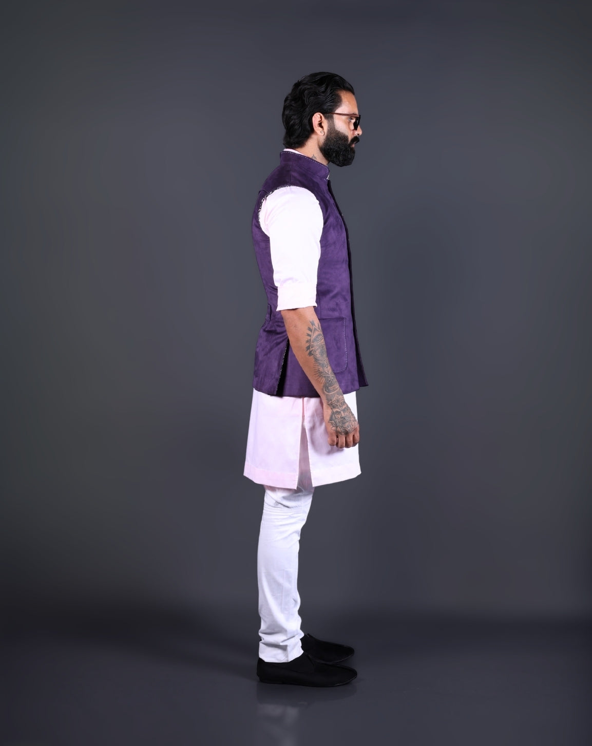 Purple Nehru Jackets