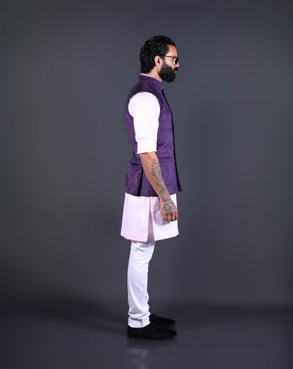 Purple Nehru Jackets