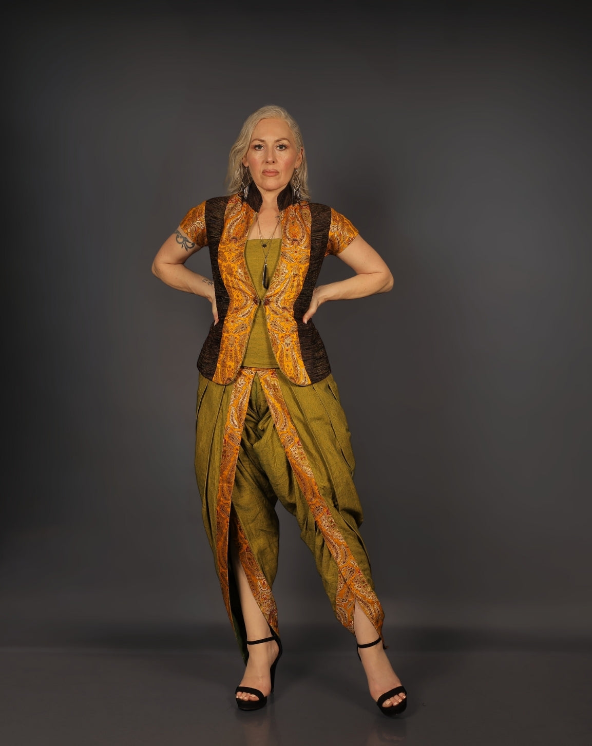 Three Piece Nehru Jacket