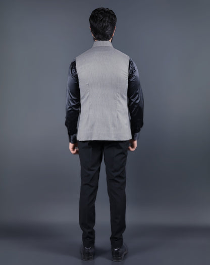 Gray Nehru Jacket