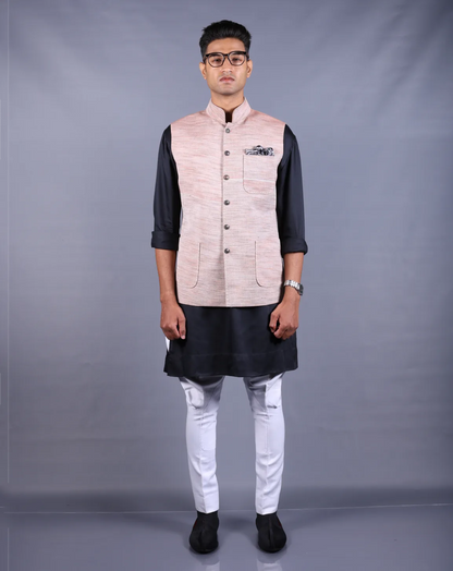 Khadi Nehru Jacket