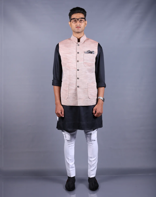 Khadi Nehru Jacket