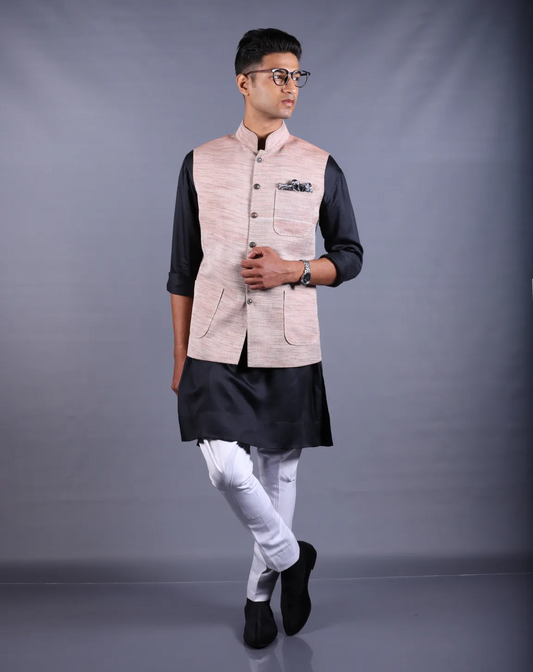 Khadi Nehru Jacket