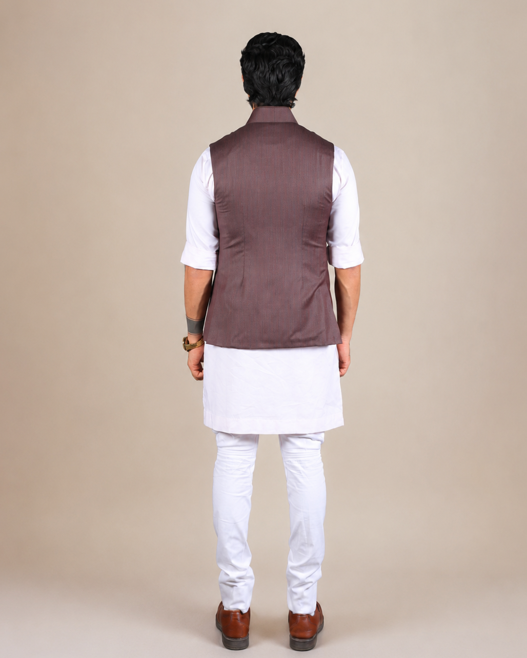 Classic Brown Nehru Jacket