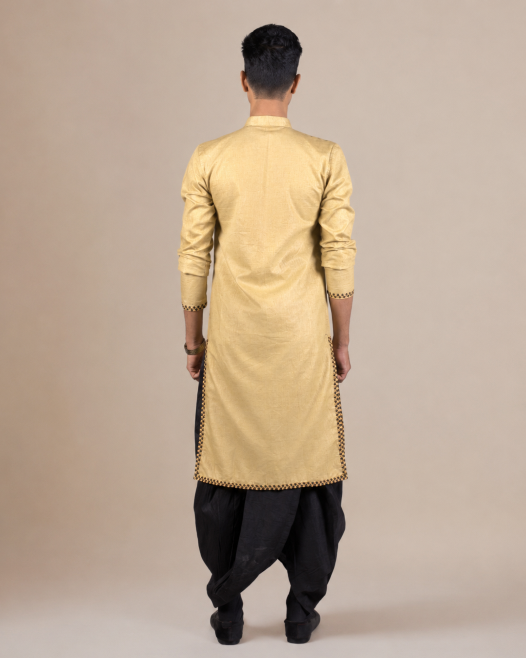 Light French Beige Kurta Set