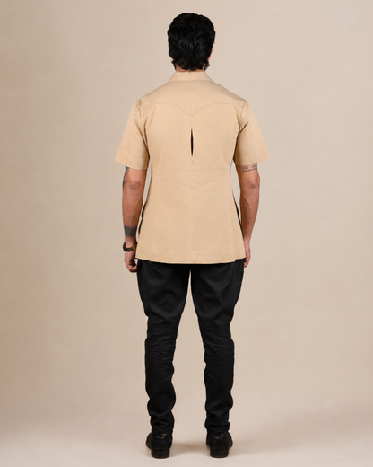 Khaki Safari Hunting Shirt