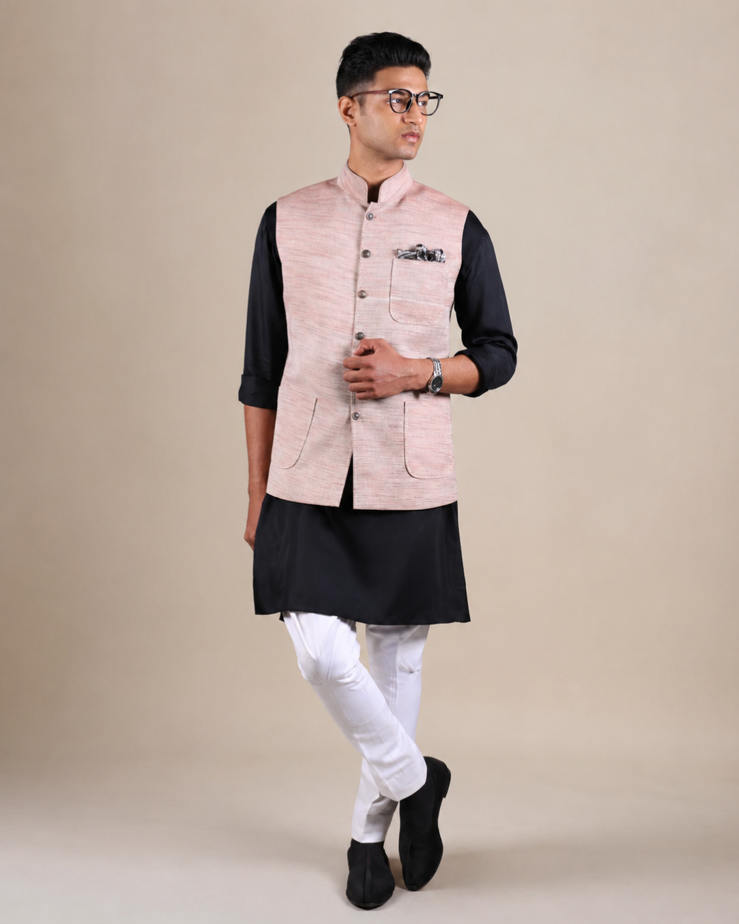 Khadi Nehru Jacket