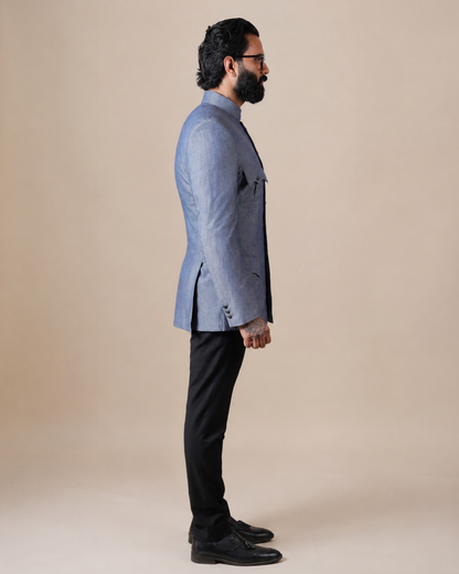 Blue Grey Hunting Shirt