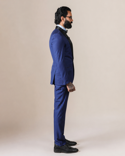 Royal Blue Tuxedo Suit