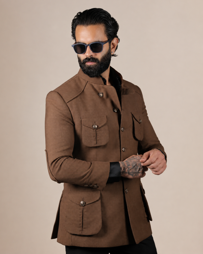 Brown Hunting Jacket