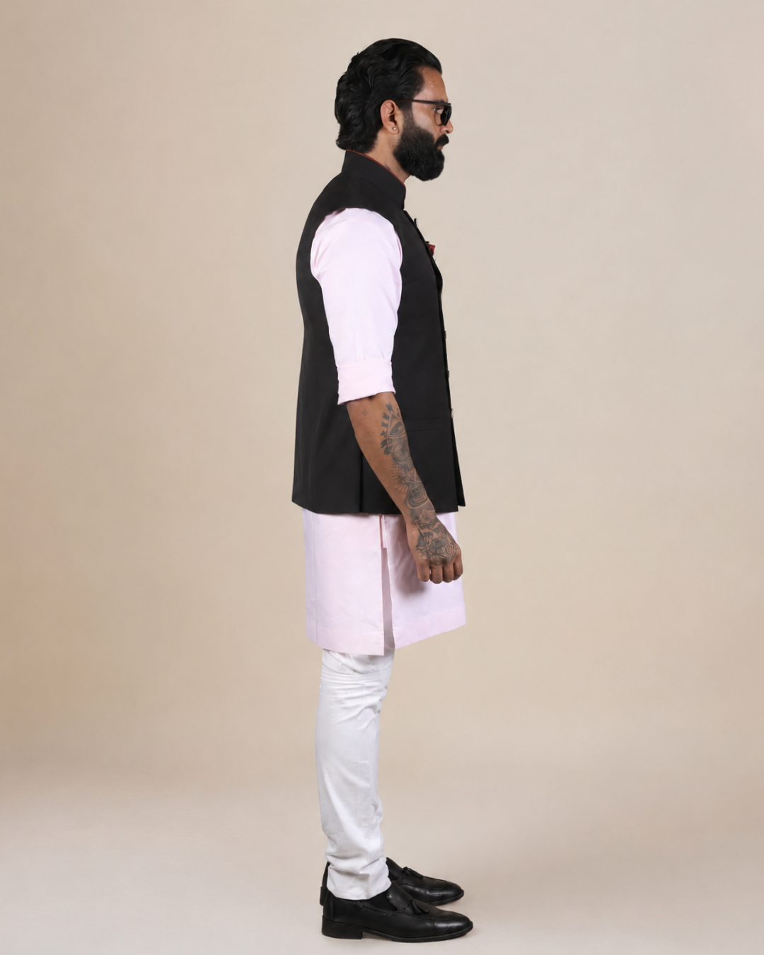 Elegant Black Nehru Jacket