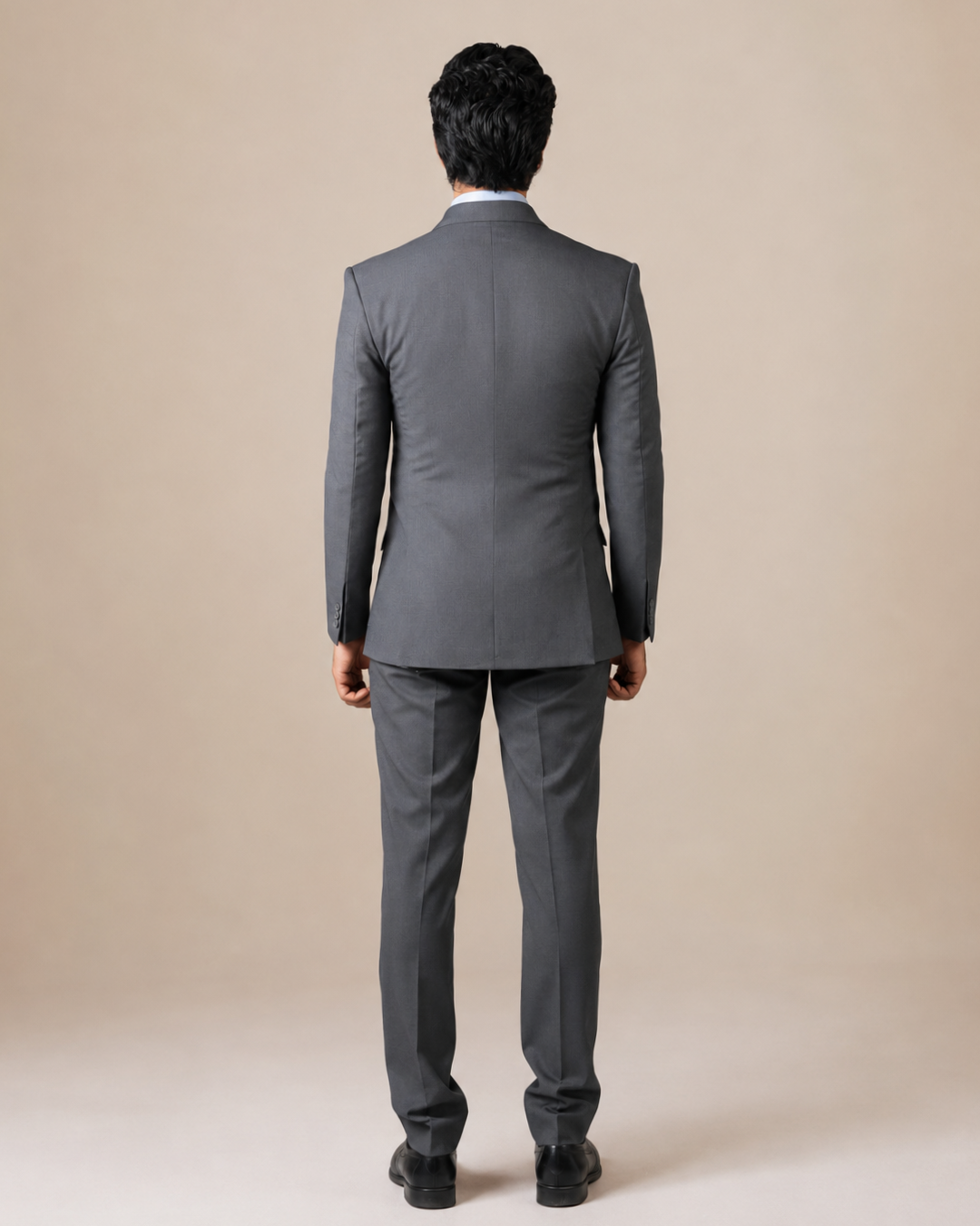 Grey and Black 3-Piece Suit