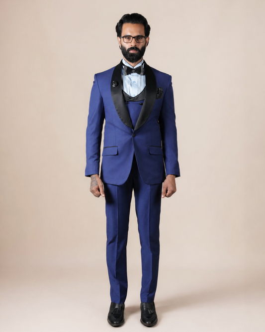 Royal Blue Tuxedo Suit