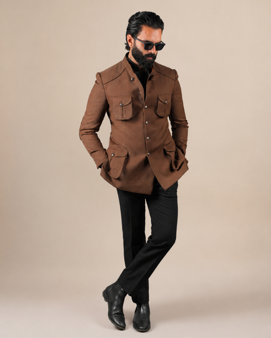 Brown Hunting Jacket