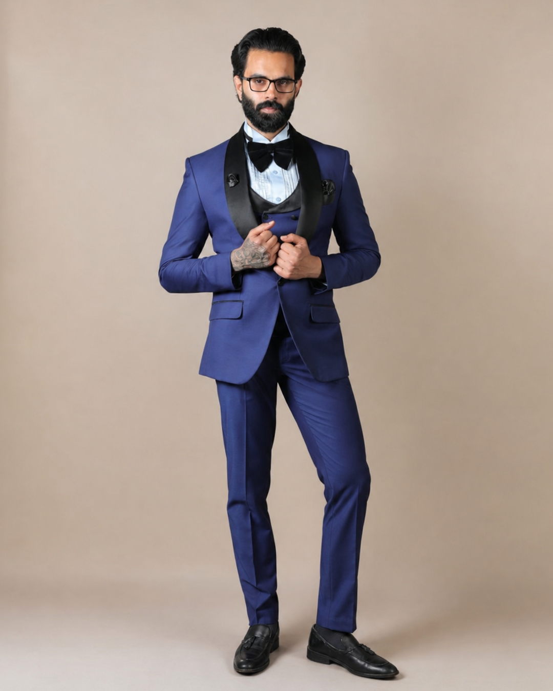 Royal Blue Tuxedo Suit