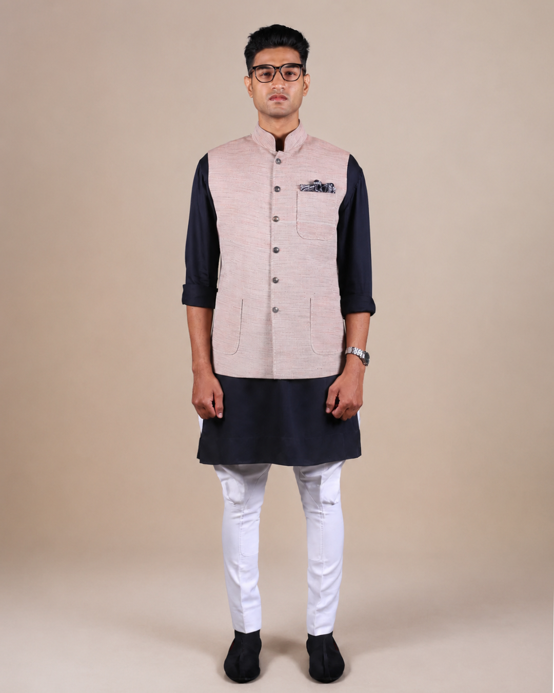 Khadi Nehru Jacket