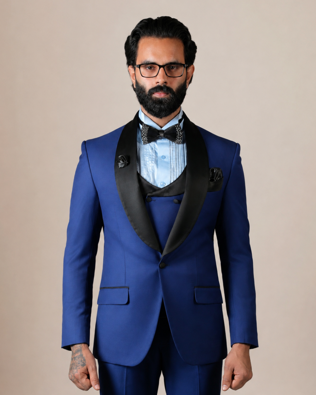Royal Blue Tuxedo Suit