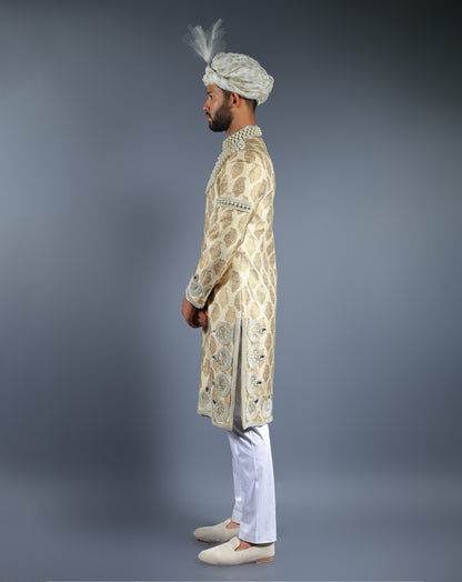Royal Pearl Sherwani