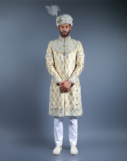 Royal Pearl Sherwani